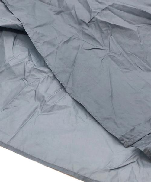 AURALEE（オーラリー）AURALEE (オーラリー) LIGHT NYLON ZIP SHIRT ブルー サイズ:5の古着・服飾アイテム