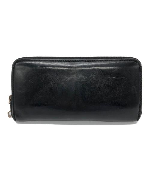 PORTER（ポーター）PORTER (ポーター) コードバンラウンドジップウォレット ブラックの古着・服飾アイテム