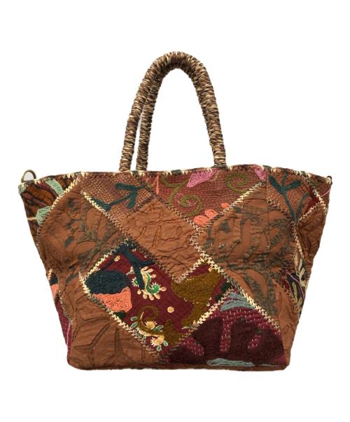 Imayin（イマイエン）imayin (イマイエン) カゴバッグ ベージュの古着・服飾アイテム