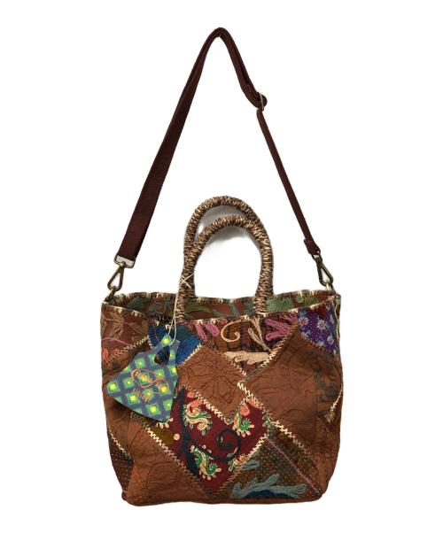 Imayin（イマイエン）imayin (イマイエン) カゴバッグ ベージュの古着・服飾アイテム