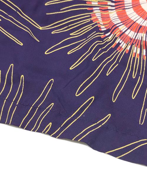 Sun Surf（サンサーフ）Sun Surf (サンサーフ) FIRE WORKS ALOHA SHIRT パープル サイズ:Mの古着・服飾アイテム