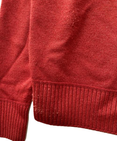 Drumohr（ドルモア）Drumohr (ドルモア) メリノウールタートルネックニット レッド サイズ:44の古着・服飾アイテム