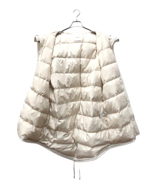 Spick and Span（スピックアンドスパン）Spick and Span (スピックアンドスパン) 撥水フーデッドダウンコート ホワイト サイズ:36の古着・服飾アイテム