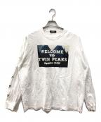 UNDERCOVERアンダーカバー）の古着「プリントカットソー」｜ホワイト