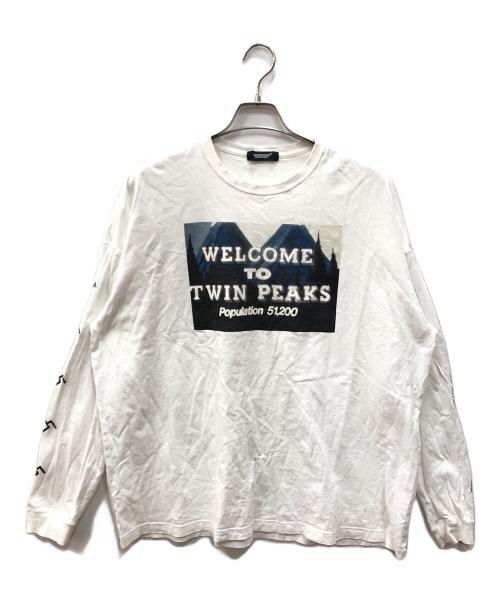 UNDERCOVER（アンダーカバー）UNDERCOVER (アンダーカバー) プリントカットソー ホワイト サイズ:3の古着・服飾アイテム