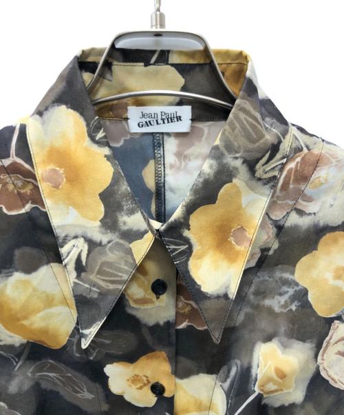 Jean Paul GAULTIER（ジャンポールゴルチェ）Jean Paul GAULTIER (ジャンポールゴルチェ) シアーシャツ ベージュ サイズ:９の古着・服飾アイテム
