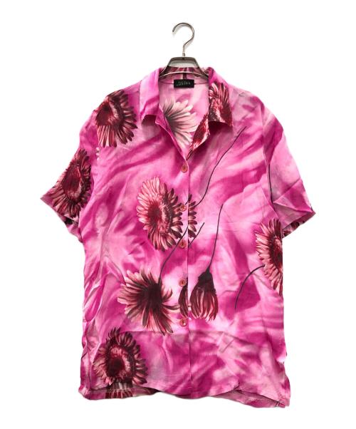 Jean Paul GAULTIER（ジャンポールゴルチェ）Jean Paul GAULTIER (ジャンポールゴルチェ) 花柄シャツ ピンク サイズ:下記参照の古着・服飾アイテム