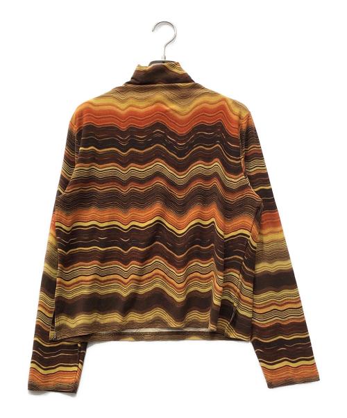 Jean Paul GAULTIER（ジャンポールゴルチェ）Jean Paul GAULTIER (ジャンポールゴルチェ) ハイネックカットソー ブラウン サイズ:40の古着・服飾アイテム