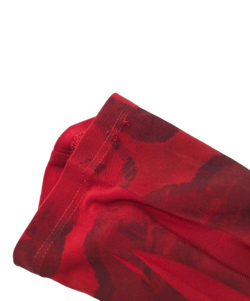 Jean Paul GAULTIER（ジャンポールゴルチェ）Jean Paul GAULTIER (ジャンポールゴルチェ) 総柄チュニックカットソー レッド サイズ:40の古着・服飾アイテム