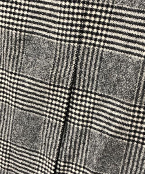 MACKINTOSH PHILOSOPHY（マッキントッシュ フィロソフィー）MACKINTOSH PHILOSOPHY (マッキントッシュ フィロソフィー) グレンチェックステンカラーコート グレー サイズ:36の古着・服飾アイテム