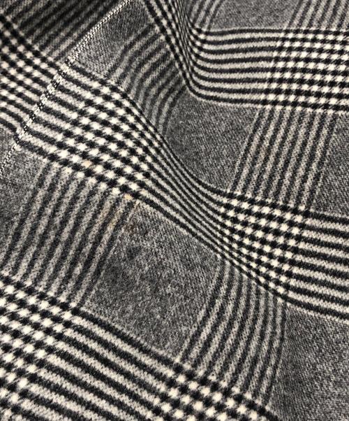 MACKINTOSH PHILOSOPHY（マッキントッシュ フィロソフィー）MACKINTOSH PHILOSOPHY (マッキントッシュ フィロソフィー) グレンチェックステンカラーコート グレー サイズ:36の古着・服飾アイテム