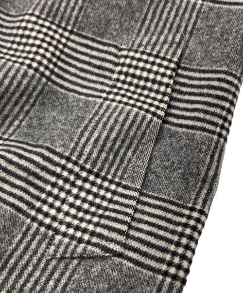 MACKINTOSH PHILOSOPHY（マッキントッシュ フィロソフィー）MACKINTOSH PHILOSOPHY (マッキントッシュ フィロソフィー) グレンチェックステンカラーコート グレー サイズ:36の古着・服飾アイテム