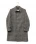 MACKINTOSH PHILOSOPHY（マッキントッシュ フィロソフィー）の古着「グレンチェックステンカラーコート」｜グレー