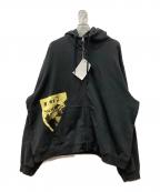 Maison Margielaメゾンマルジェラ）の古着「Invitation Zip Hoodie」｜ブラック
