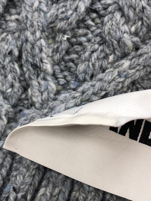 JIL SANDER（ジルサンダー）JIL SANDER (ジルサンダー) SCARF SOFT DONEGAL 1 3．8マフラー グレーの古着・服飾アイテム