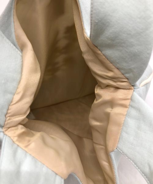 mina perhonen（ミナ ペルホネン）mina perhonen (ミナ ペルホネン) twin flower egg bag グリーン 未使用品の古着・服飾アイテム