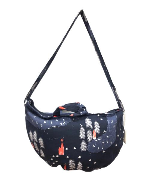 mina perhonen（ミナ ペルホネン）mina perhonen (ミナ ペルホネン) 2WAYバッグ ネイビー 未使用品の古着・服飾アイテム