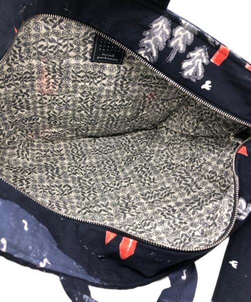 mina perhonen（ミナ ペルホネン）mina perhonen (ミナ ペルホネン) 2WAYバッグ ネイビー 未使用品の古着・服飾アイテム