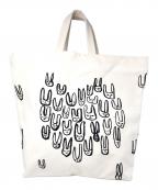 mina perhonenミナ ペルホネン）の古着「palmier トートバッグ」｜ベージュ