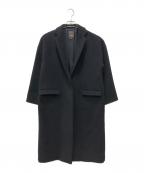 Demi-Luxe Beamsデミルクス ビームス）の古着「カシミヤ混チェスターコート」｜ブラック