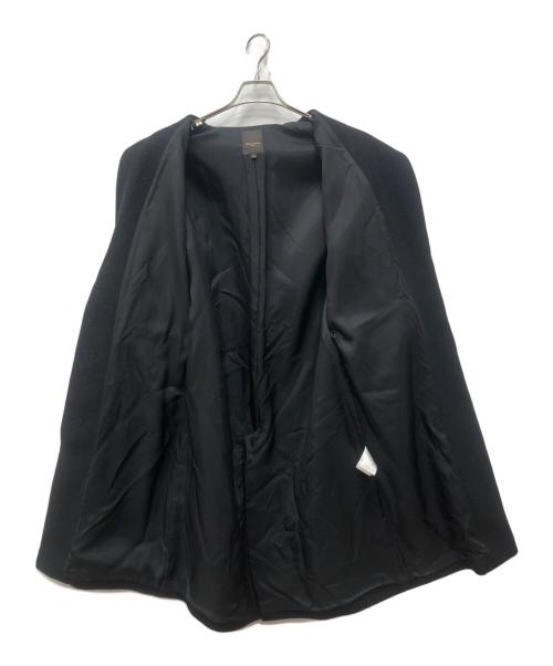 Demi-Luxe Beams（デミルクス ビームス）Demi-Luxe BEAMS (デミルクス ビームス) カシミヤ混チェスターコート ブラック サイズ:38の古着・服飾アイテム