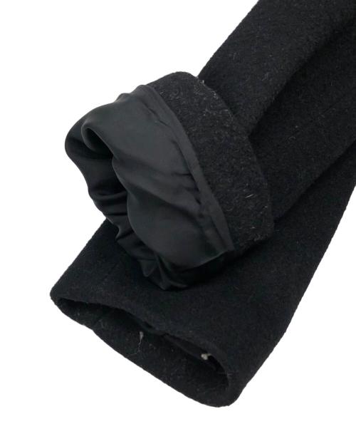 Demi-Luxe Beams（デミルクス ビームス）Demi-Luxe BEAMS (デミルクス ビームス) カシミヤ混チェスターコート ブラック サイズ:38の古着・服飾アイテム