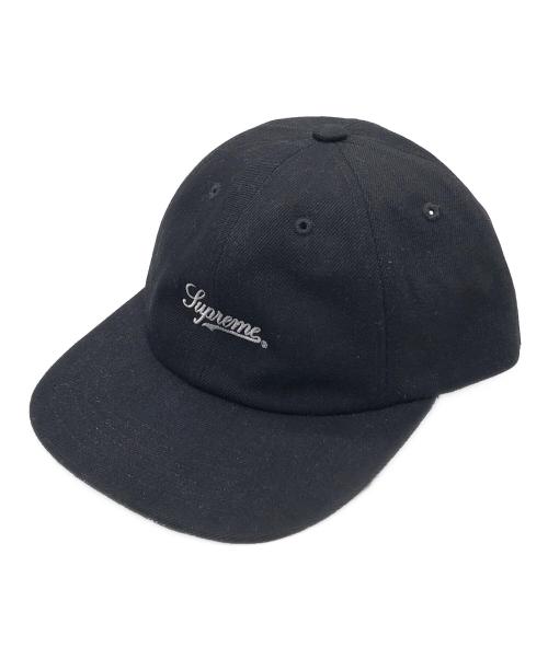 SUPREME（シュプリーム）Supreme (シュプリーム) Script Logo 6-Panel Black ブラック サイズ:下記参照の古着・服飾アイテム