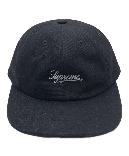 SUPREME（シュプリーム）Supreme (シュプリーム) Script Logo 6-Panel Black ブラック サイズ:下記参照の古着・服飾アイテム