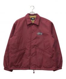 stussy（ステューシー）の古着「COACHES JACKET」｜レッド