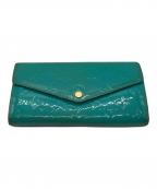 LOUIS VUITTONルイ ヴィトン）の古着「長財布」｜ターコイズブルー