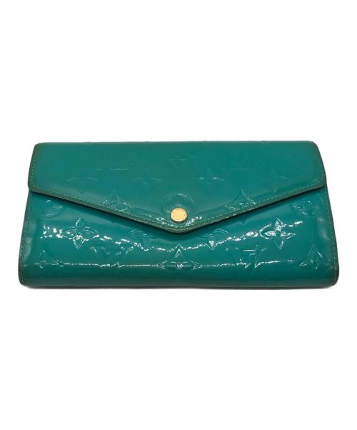 LOUIS VUITTON（ルイ ヴィトン）LOUIS VUITTON (ルイ ヴィトン) 長財布 ターコイズブルーの古着・服飾アイテム