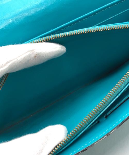 LOUIS VUITTON（ルイ ヴィトン）LOUIS VUITTON (ルイ ヴィトン) 長財布 ターコイズブルーの古着・服飾アイテム