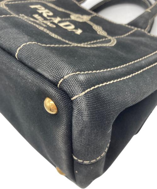 PRADA（プラダ）PRADA (プラダ) 2WAYショルダーバッグ ブラックの古着・服飾アイテム