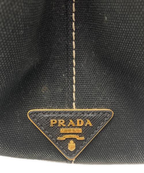 PRADA（プラダ）PRADA (プラダ) 2WAYショルダーバッグ ブラックの古着・服飾アイテム