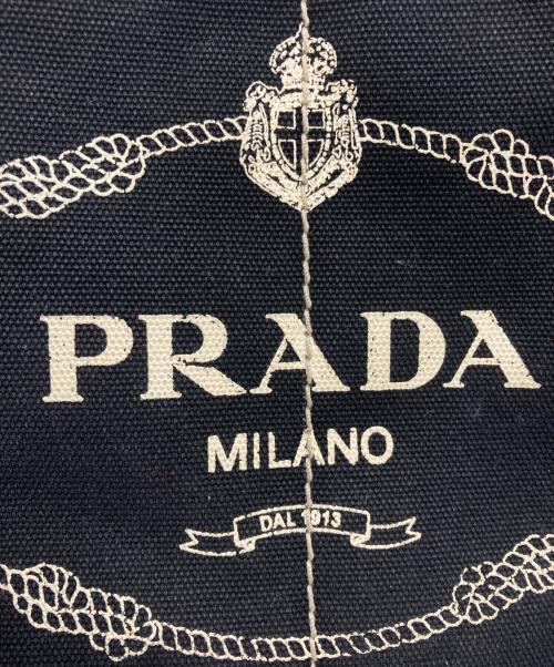 PRADA（プラダ）PRADA (プラダ) 2WAYショルダーバッグ ブラックの古着・服飾アイテム
