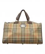 Burberry'sバーバリーズ）の古着「ノヴァチェックボストンバッグ」｜ベージュ