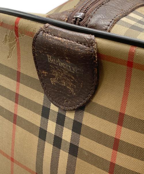 Burberry's（バーバリーズ）Burberry's (バーバリーズ) ノヴァチェックボストンバッグ ベージュ サイズ:下記参照の古着・服飾アイテム