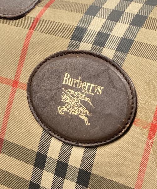 Burberry's（バーバリーズ）Burberry's (バーバリーズ) ノヴァチェックボストンバッグ ベージュ サイズ:下記参照の古着・服飾アイテム
