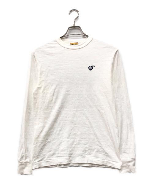 HUMAN MADE（ヒューマンメイド）HUMAN MADE (ヒューマンメイド) GRAPHIC L/S T-SHIRT ホワイト サイズ:Sの古着・服飾アイテム