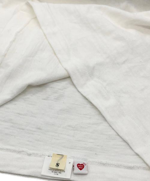 HUMAN MADE（ヒューマンメイド）HUMAN MADE (ヒューマンメイド) GRAPHIC L/S T-SHIRT ホワイト サイズ:Sの古着・服飾アイテム