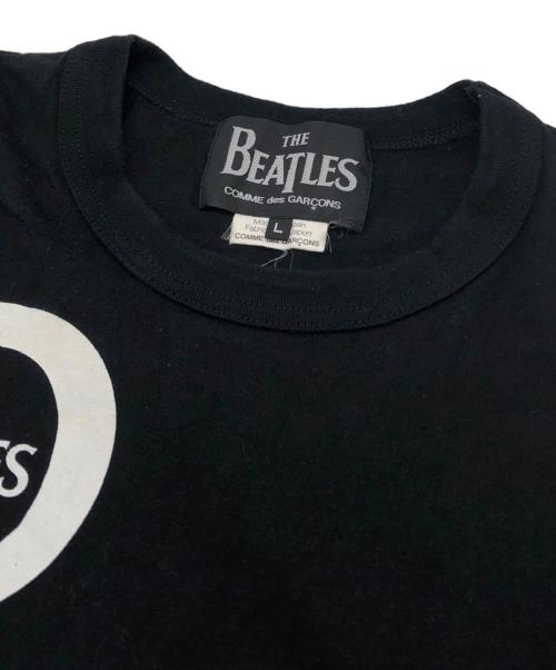 COMME des GARCONS（コムデギャルソン）COMME des GARCONS (コムデギャルソン) THE BEATLESコラボTシャツ ブラック サイズ:Lの古着・服飾アイテム
