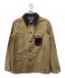 COMME des GARCONS JUNYA WATANABE MAN（コム デ ギャルソン ジュンヤ ワタナベ マン）の古着「レザーポケットカバーオール」｜ベージュ