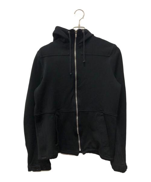 COMME des GARCONS HOMME（コムデギャルソン オム）COMME des GARCONS HOMME (コムデギャルソン オム) 縮絨ジップアップジャケット ブラック サイズ:XSの古着・服飾アイテム