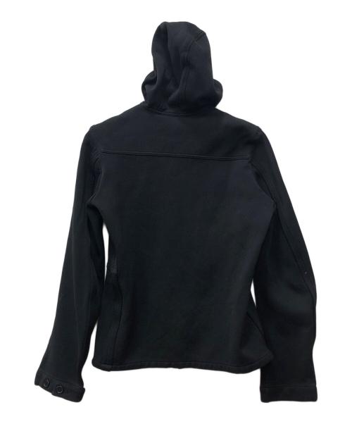 COMME des GARCONS HOMME（コムデギャルソン オム）COMME des GARCONS HOMME (コムデギャルソン オム) 縮絨ジップアップジャケット ブラック サイズ:XSの古着・服飾アイテム