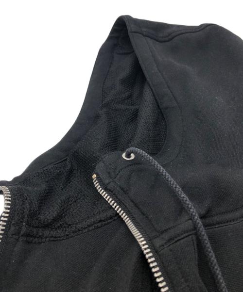 COMME des GARCONS HOMME（コムデギャルソン オム）COMME des GARCONS HOMME (コムデギャルソン オム) 縮絨ジップアップジャケット ブラック サイズ:XSの古着・服飾アイテム