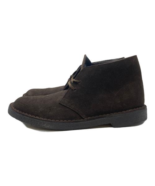 CLARKS（クラークス）CLARKS (クラークス) チャッカーブーツ ブラウン サイズ:27.5の古着・服飾アイテム