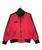 adidasアディダス）の古着「トラックジャケット」｜レッド