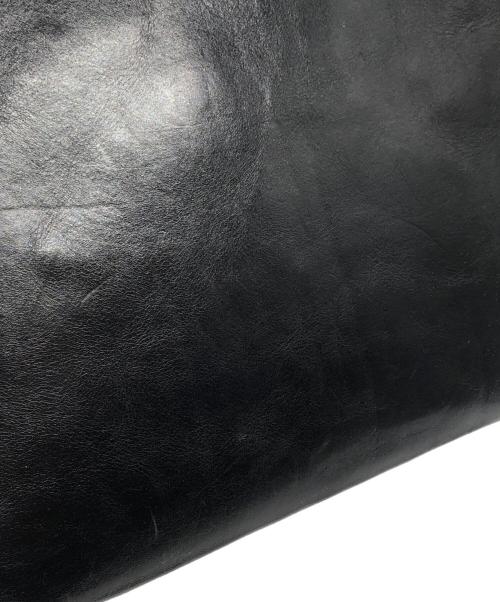 HENRY CUIR（アンリークイール）HENRY CUIR (アンリークイール) レザートートバッグ ブラック サイズ:下記参照の古着・服飾アイテム