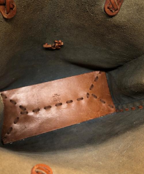 HENRY CUIR（アンリークイール）HENRY CUIR (アンリークイール) レザートートバッグ ブラック サイズ:下記参照の古着・服飾アイテム