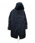 WOOLRICH (ウールリッチ) ラビットファー ライナー付きモッズコート ネイビー サイズ:S：12000円